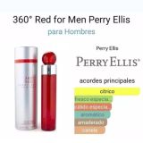 360 Red for men Perry Ellis